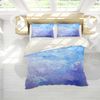 3D Blue Purple Watercolor Quilt Cover Set Bedding Set Pillowcases 38