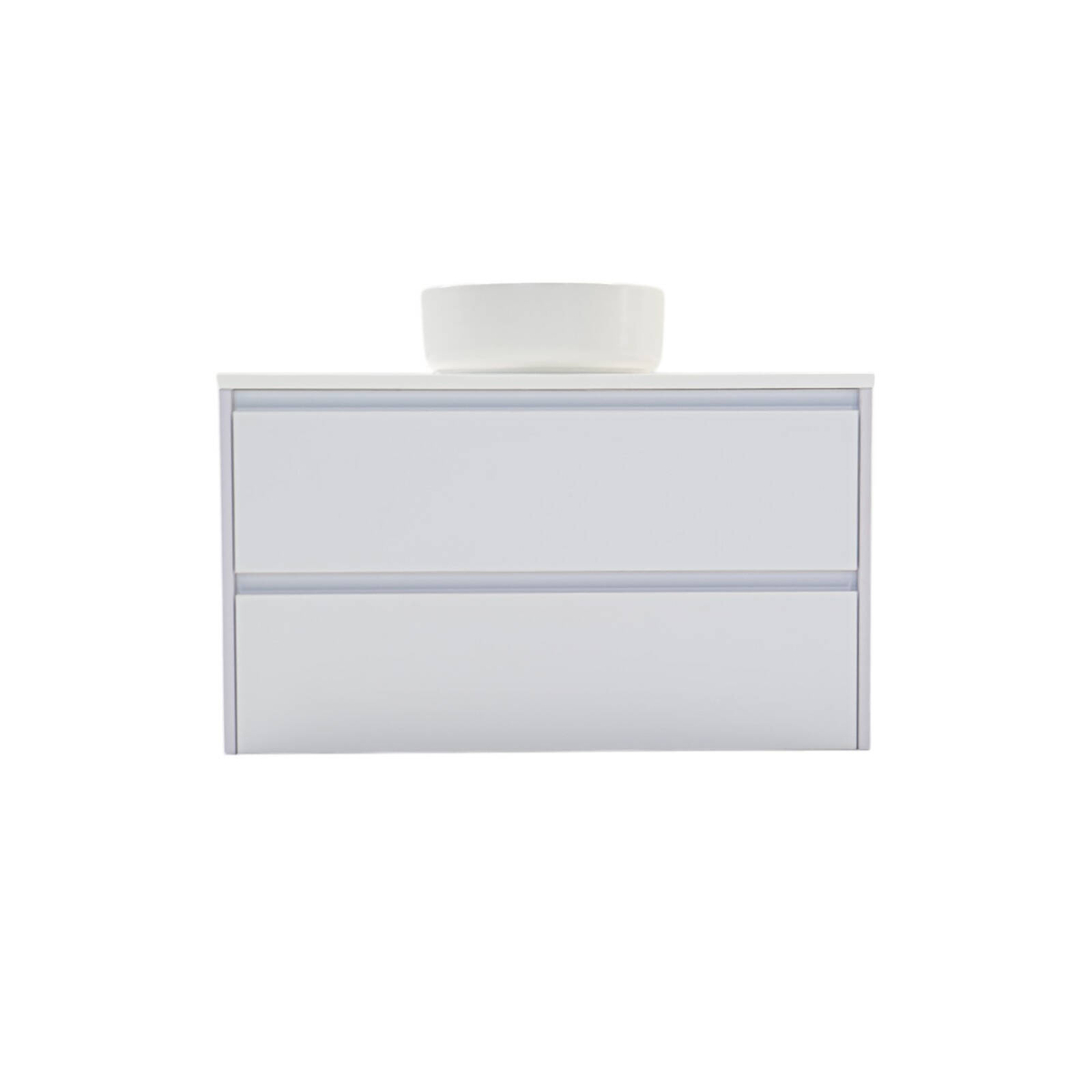 Rick McLean's White 900mm Tradie Bonza Vanity Unit - Bunnings Australia