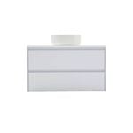 Rick McLean's White 900mm Tradie Bonza Vanity Unit