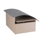 Sandleford Stone And Silver Surf Letterbox Post Mount