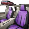 Australian Goose Front Seat Covers for Kia Carnival 2021 - Current (KA4) - PU Leather, Purple (2pc)