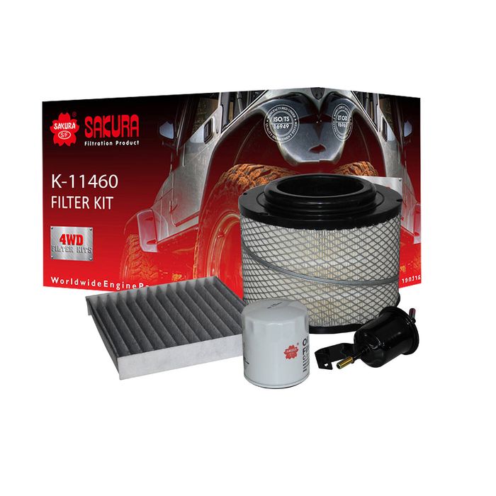 K-11460 Sakura 4WD filter kit -suits Toyota Hilux Tgn16