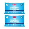2x 2pc Tontine Quick Dry Easy Wash Anti Allergy Pillows Set High & Firm