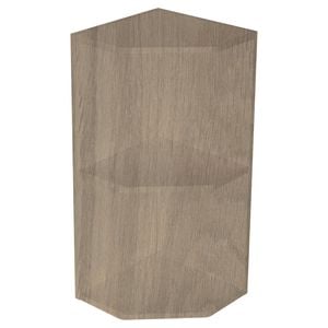 Kaboodle Maplenut Modern Open End Wall Cabinet