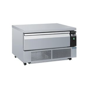 Polar U-series Single Drawer Counter Fridge Freezer 2xgn - Chef Base Refrigerators (da994-a)