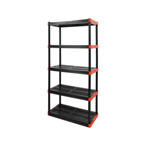 Pinnacle 1830 x 915 x 410mm 5 Tier Heavy Duty Plastic Shelving Unit