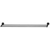 Mondella 935mm Matte Black Resonance Double Towel Rail