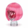 Bob Wig Costume Short Straight Fringe Cosplay Party Full Hair Wos Fancy Dress Hot Pink