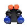 3kg + 6kg + 9kg - Total 36kg With 1 Free Rack - 3 Pairs Pvc Dumbbell Set Weight