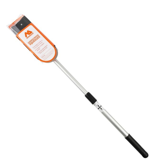 Morgan 20.3cm Head Black Windscreen Squeegee