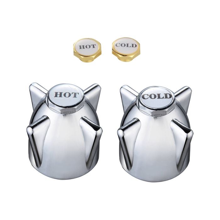 Shaw & Mason Chrome Zinc Die Cast Handles - Pair