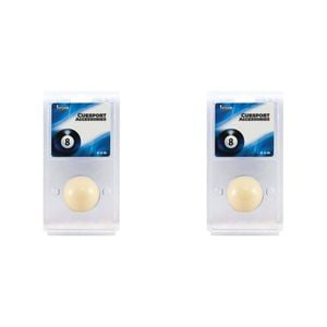 2PK Formula Sports 2" Standard Resin White Billiard Cue Ball