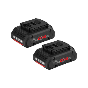 Bosch Professional 18V 2x4Ah Procore Battery Kit