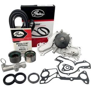 Timing Belt Kit + HAT + WP + D/Belt For Mitsubishi Triton ML 6G74 3.5L