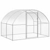 vidaXL Outdoor Chicken Coop Hen House Pet Cage Chicken Run Galvanised Steel 3x2x2 m