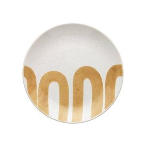 Ecology Nomad Stoneware Glazed Side Plate 21cm Amber