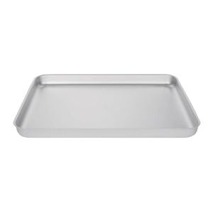 Vogue Bakewell Pan Aluminium 470mm Baking Tray Commercial Kitchenware