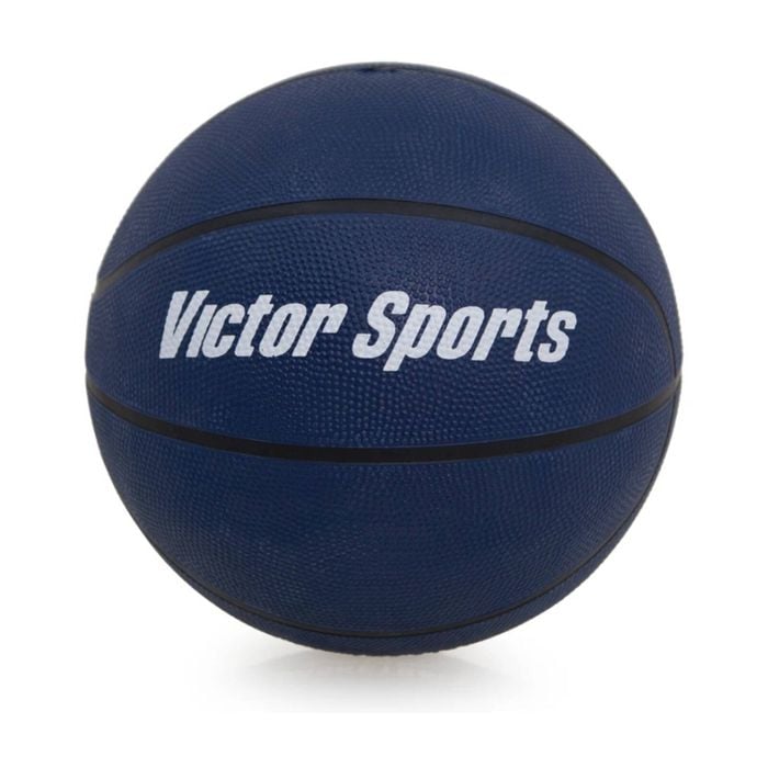 Victor Sports Heavy Duty Durable Rubber Basketball Blue Size 5