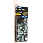 Zenith 3/16" Zinc Plated Nyloc Nut - 25 Pack