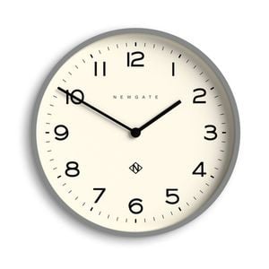 Newgate Number Two Echo Wall Clock-posh Grey