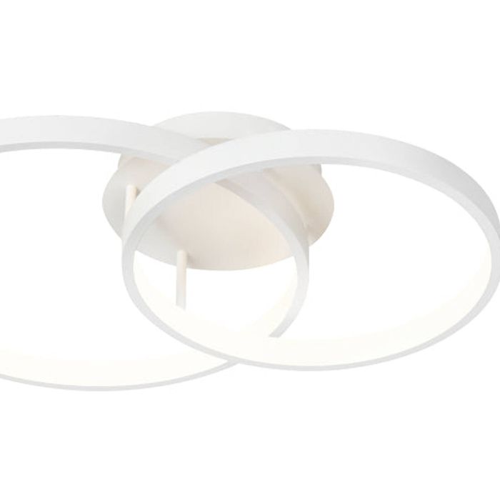 Zola Close To Ceiling Light White 2lt