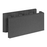 Adbri Masonry 400 x 190 x 200mm Charcoal Versasmooth Standard Block