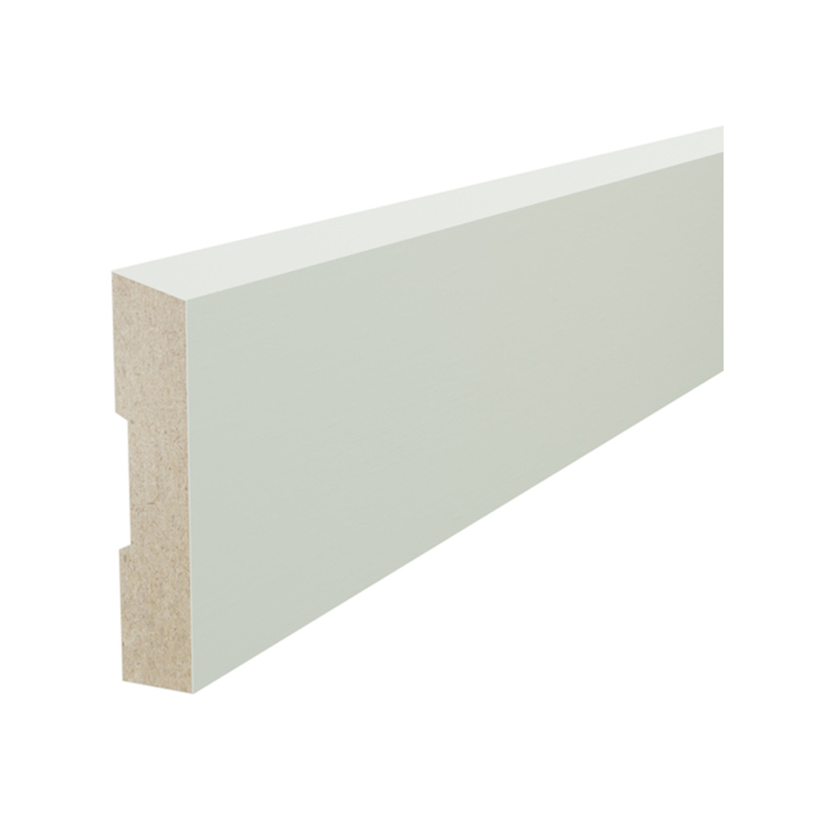 60 x 12mm 5.4m ECOEDGE MDF Moulding Pre-Primed Single Bevel Architrave ...