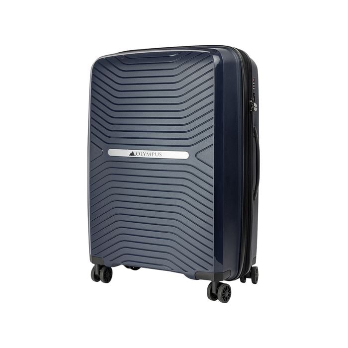 Olympus Astra 24in Lightweight Hard Shell Suitcase - Aegean Blue