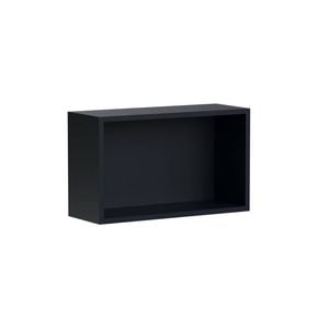 Kaboodle 400-499mm Midnight Plum Customisable Shallow Slimline Open Shelf