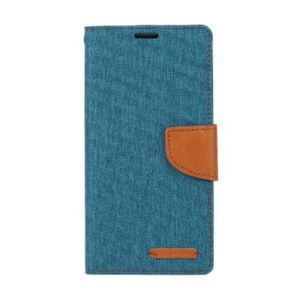 Goospery Canvas Diary case for iPhone 14 Plus - Green