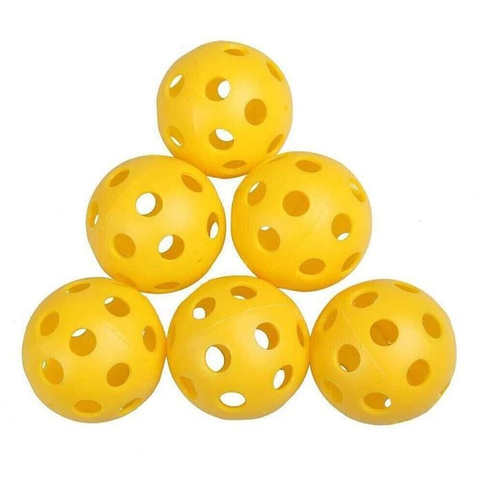 Plastic Airflow Hollow Golf Practice Training Balls Golf Sport - 50x