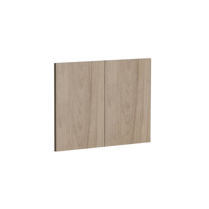 Kaboodle 600mm Maplenut Modern Farmhouse Sink Doors - 2 Pack