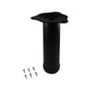 Adoored 60 x 230mm Black Round Table Leg