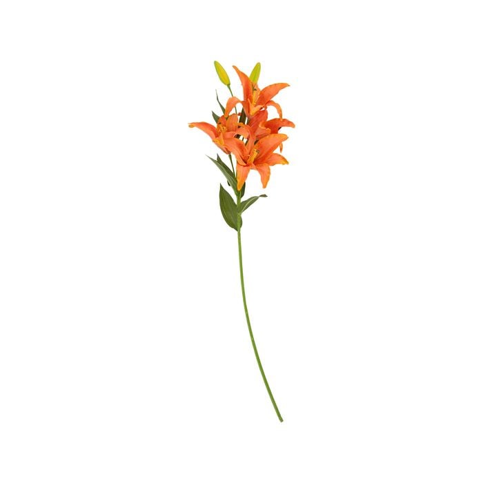 UN-REAL 85cm Orange Lily Artificial Flower