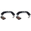 2PK AgBoss Dog Ute/Car Heavy Duty Chain With Snap Hooks Black 4x500mm