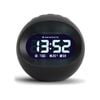 Newgate Centre Of The Earth Lcd Alarm Clock Black