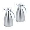 SOGA 2X 1.5L Silver 3-Layer Inner Stainless Steel Vacuum Insulated