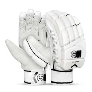 GM ICON Original L.E Lightweight Batting Gloves with English Pittard Leather Palm for Men Left-Handed Cricket Batting Gloves