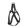 Flamingo Medium Black Ziggi Step&Go Dog Harness