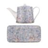 2pc Ashdene Enchanted Forest 900ml Teapot & 30cm Platter Tray Combo Set
