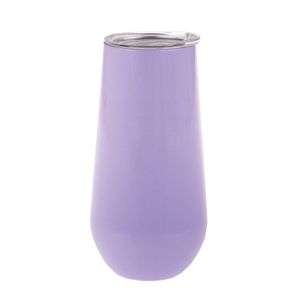 Oasis Stainless Steel Insulated Champagne Flute Double Walled 180ml Lilac