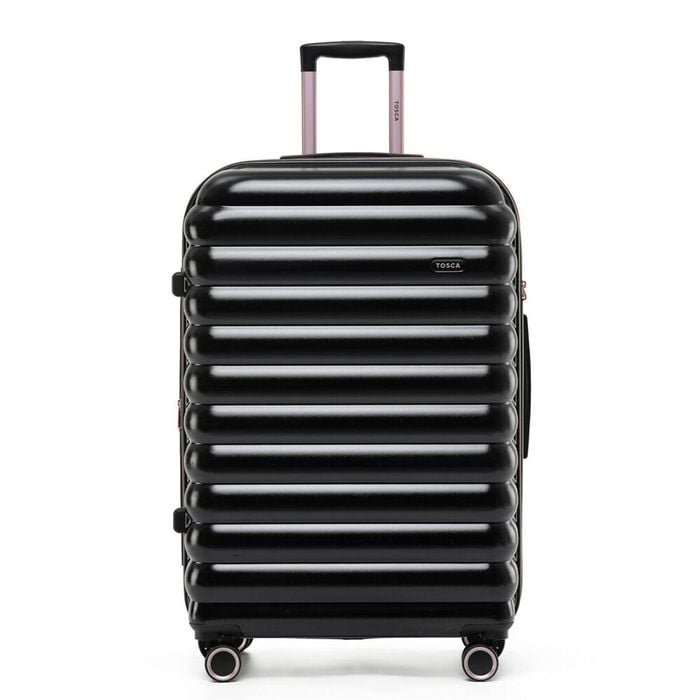 Tosca Como Large Lightweight Trolley Case 77cm - Black