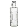 Olympia Geo Glass Water Bottle With Stopper 1l 6 Pack