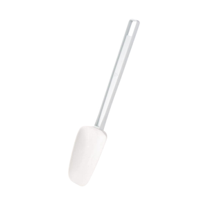 Vogue Rubber Spoonula Heat Resistant White 255mm Commercial Kitchen Utensil