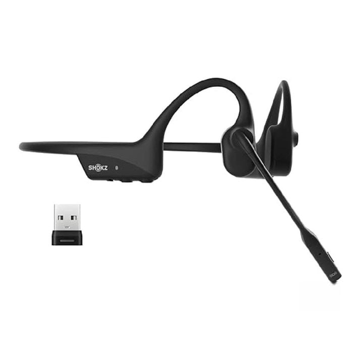 Shokz Opencomm2 Uc Bone Conduction Headset Usb-a - Black