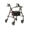 Orthonica Foldable Steel Frame Rollator 4-Wheel Walker