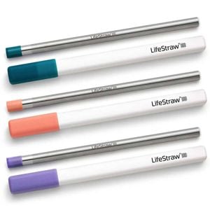 Lifestraw Sip 3 Pack With Cases Laguna, Apricot, Thistle Perfect Size