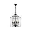 Cougar Lighting Arcadia 6lt Pendant Light Black
