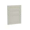 Kaboodle 600mm Pistachio Alpine 3 Drawer Panels