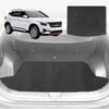 6D Diamond Car Boot Mat for Kia Seltos (KX3 SP2c)2019-Current-Cargo Mat-Black-Outback GT